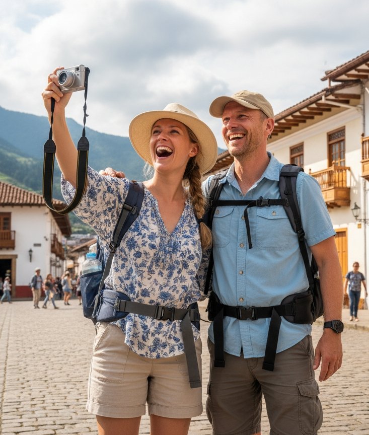 Wanderern in Loja Ecuador