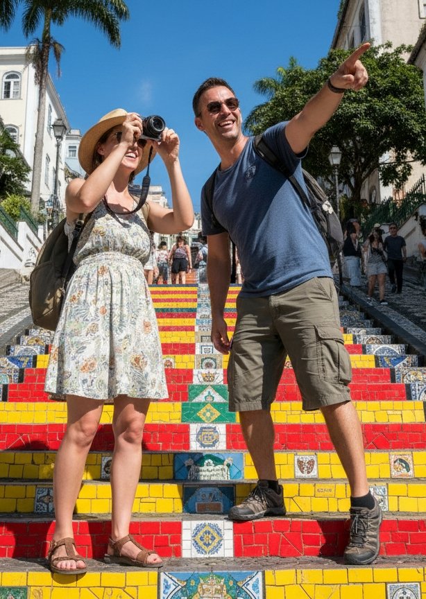 Brasilien 5 in selaron- Brasil